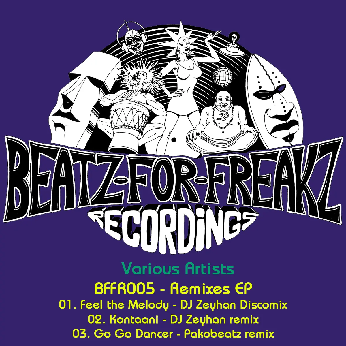 BFFR005 - Various Artists - Remixes EP